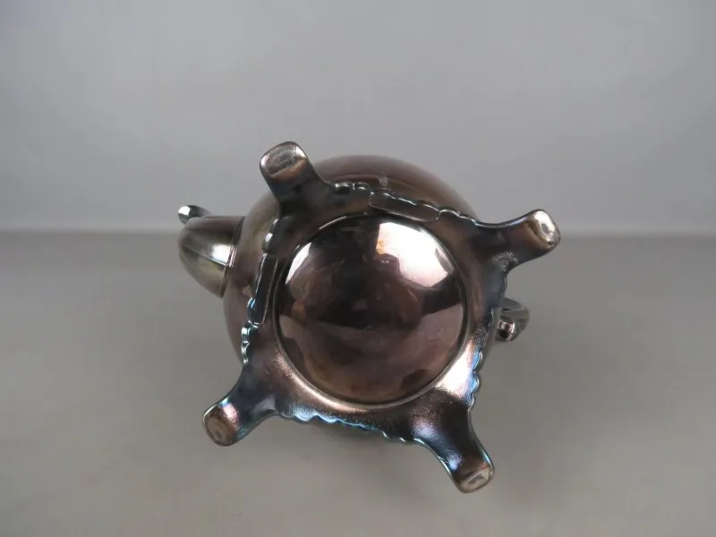 Koffiekan verzilverd