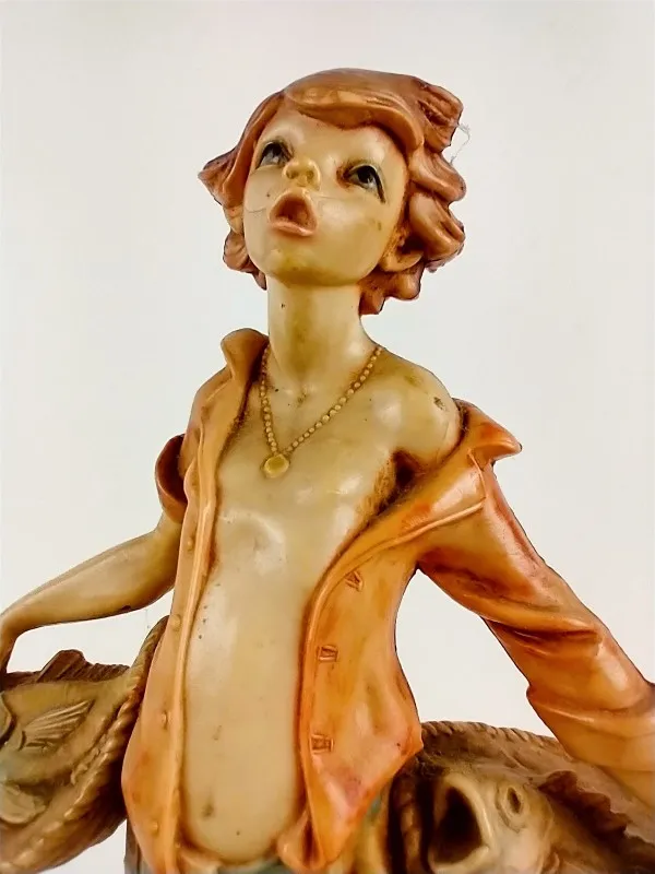 Italiaans beeldje van jongen (Simonetti)