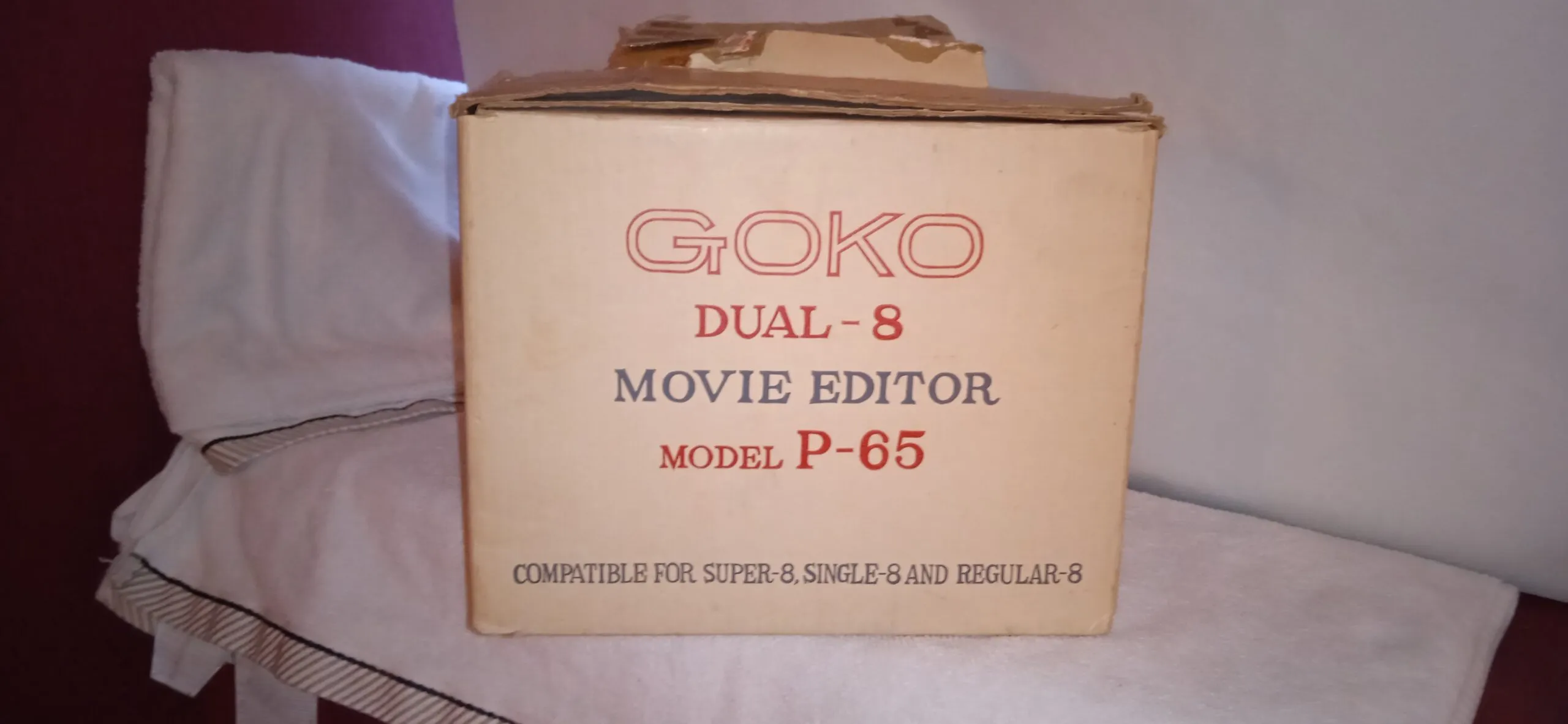 GOKO Dual 8mm Movie Editor Model P-65
