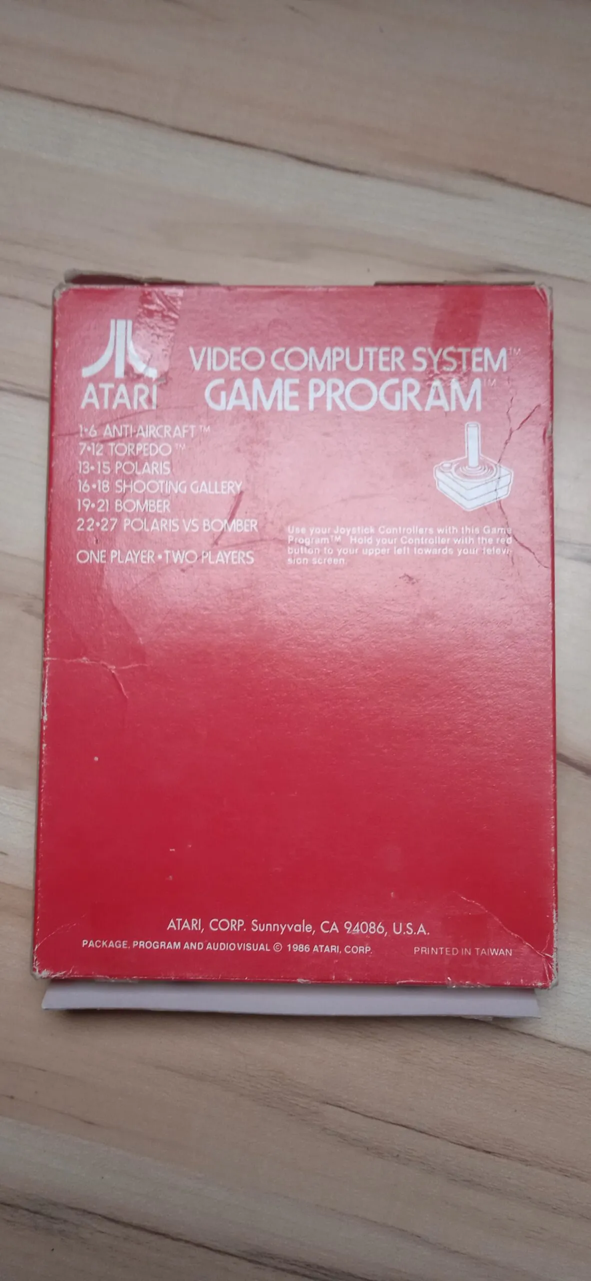Atari 2600 game Air-sea Battle