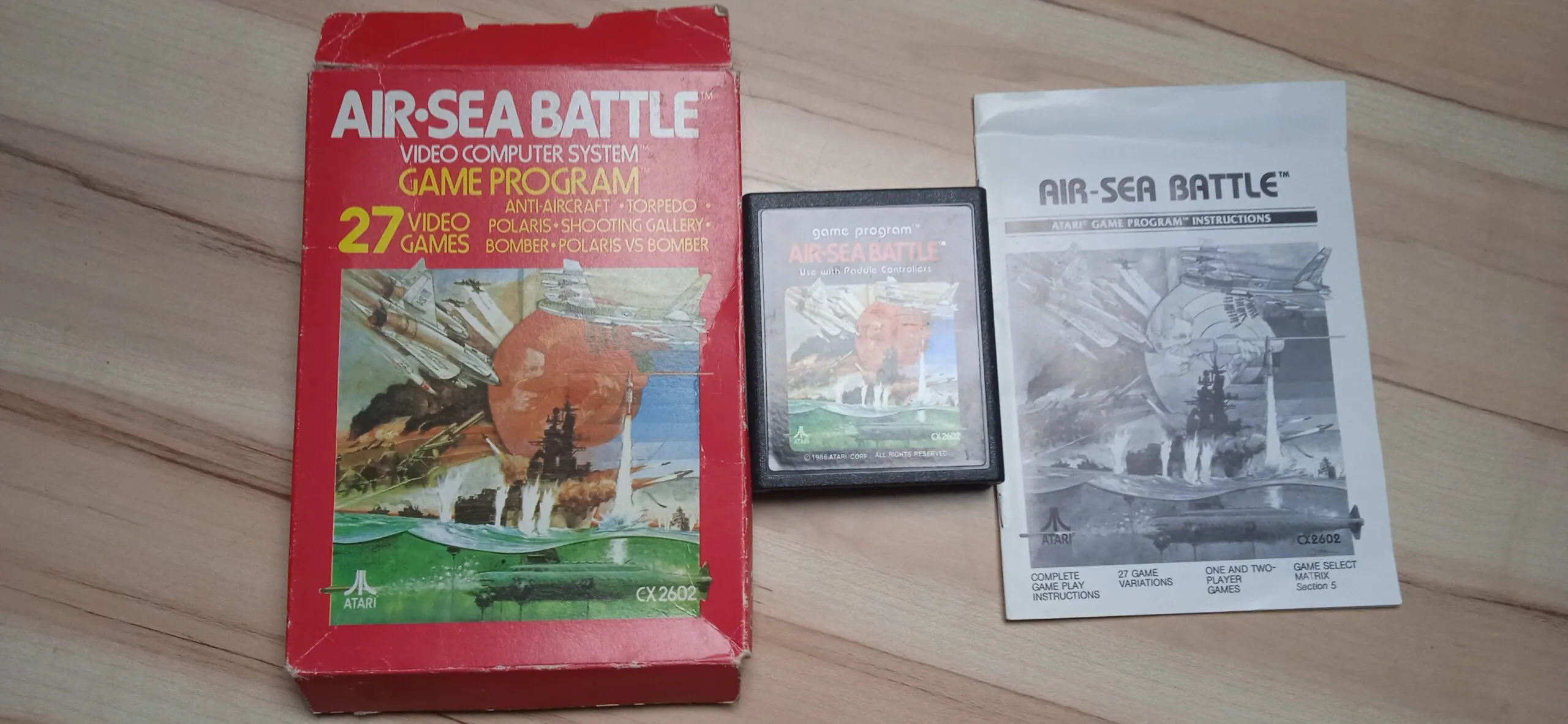 Atari 2600 game Air-sea Battle