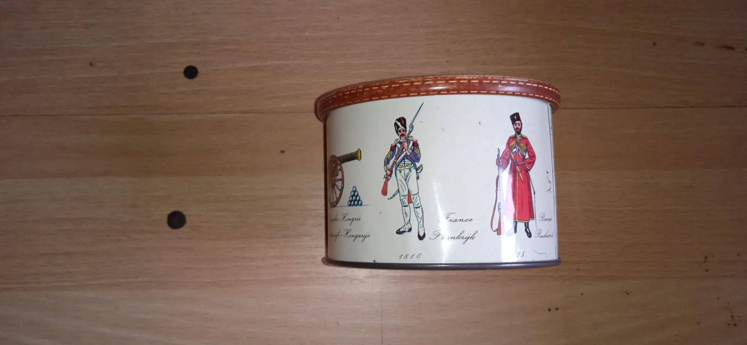 Vintage blik Superchocolat Jacques