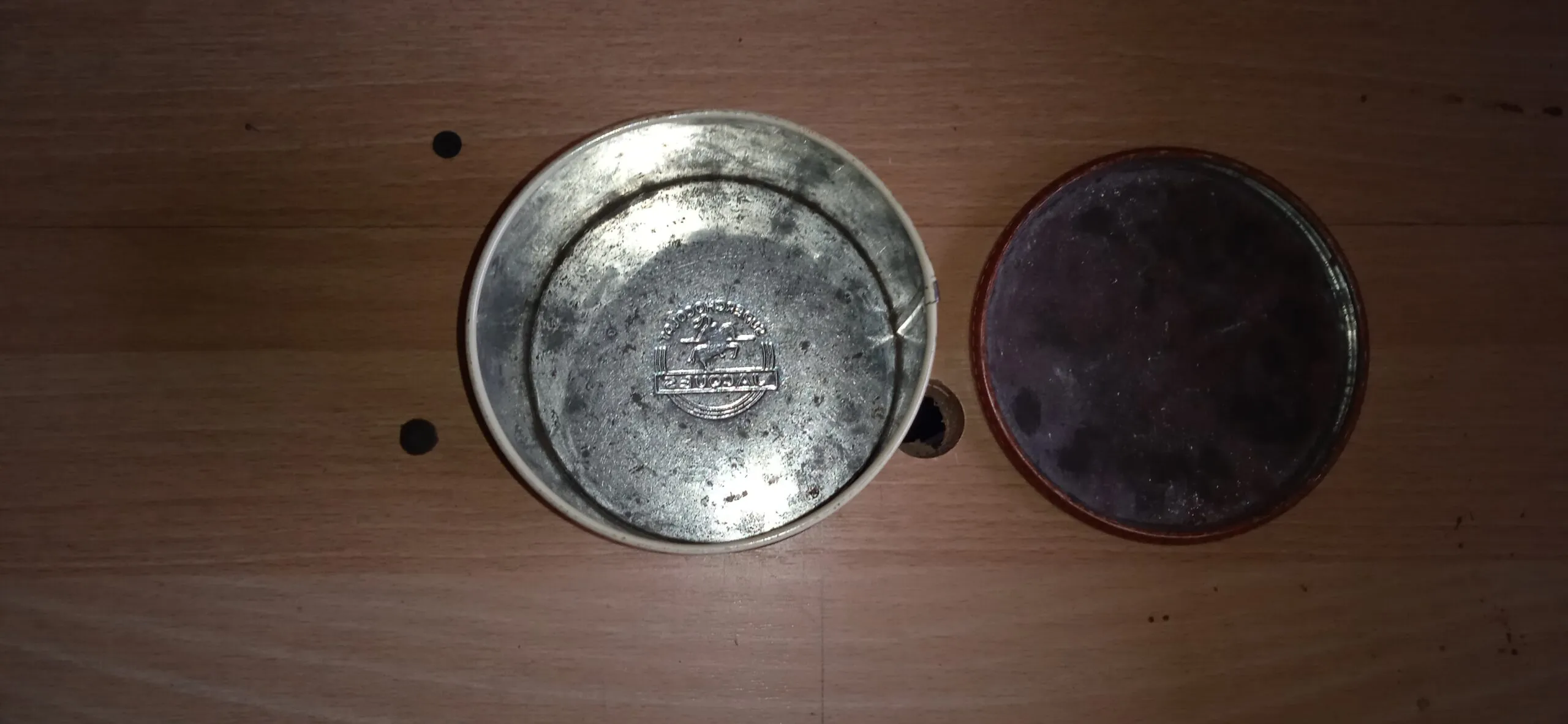 Vintage blik Superchocolat Jacques