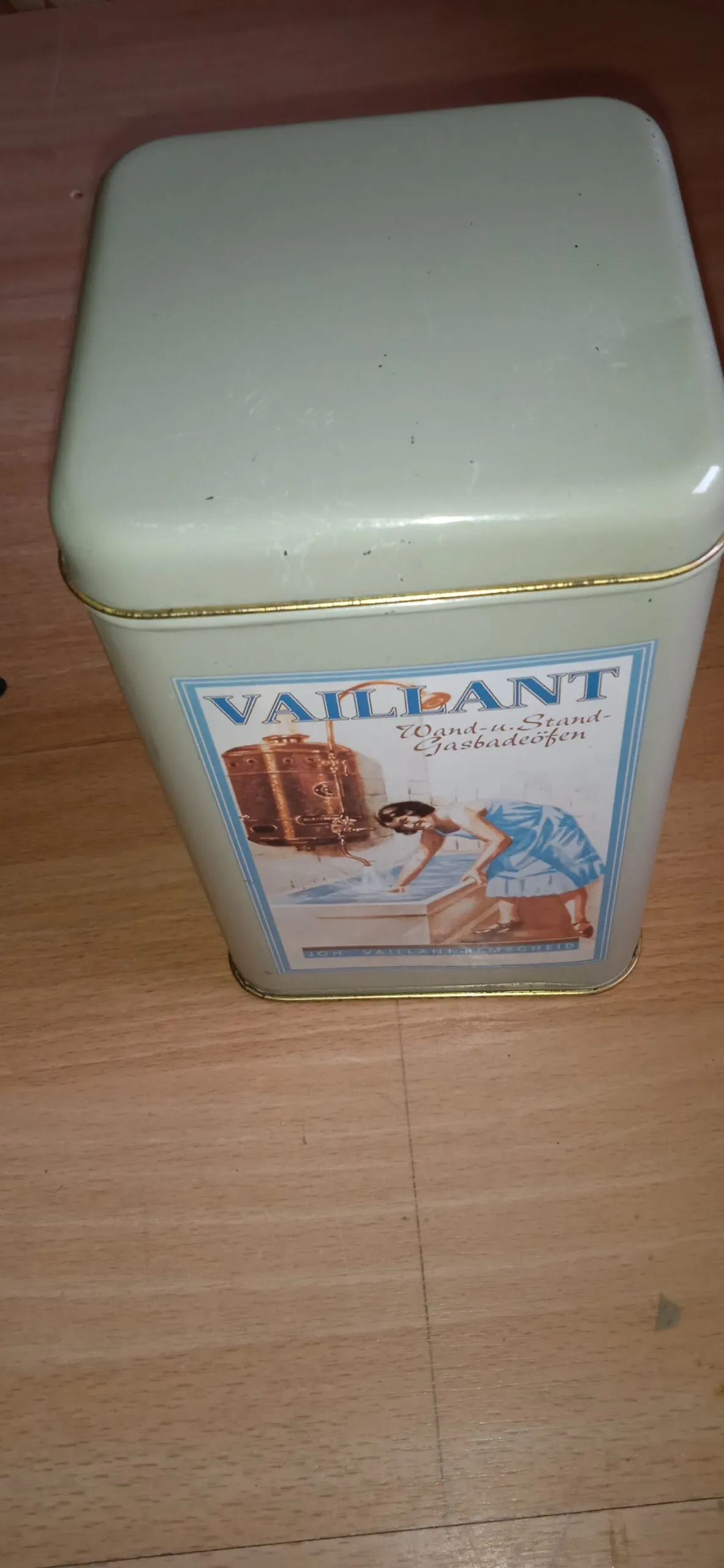 Vintage opbergblik Vaillant