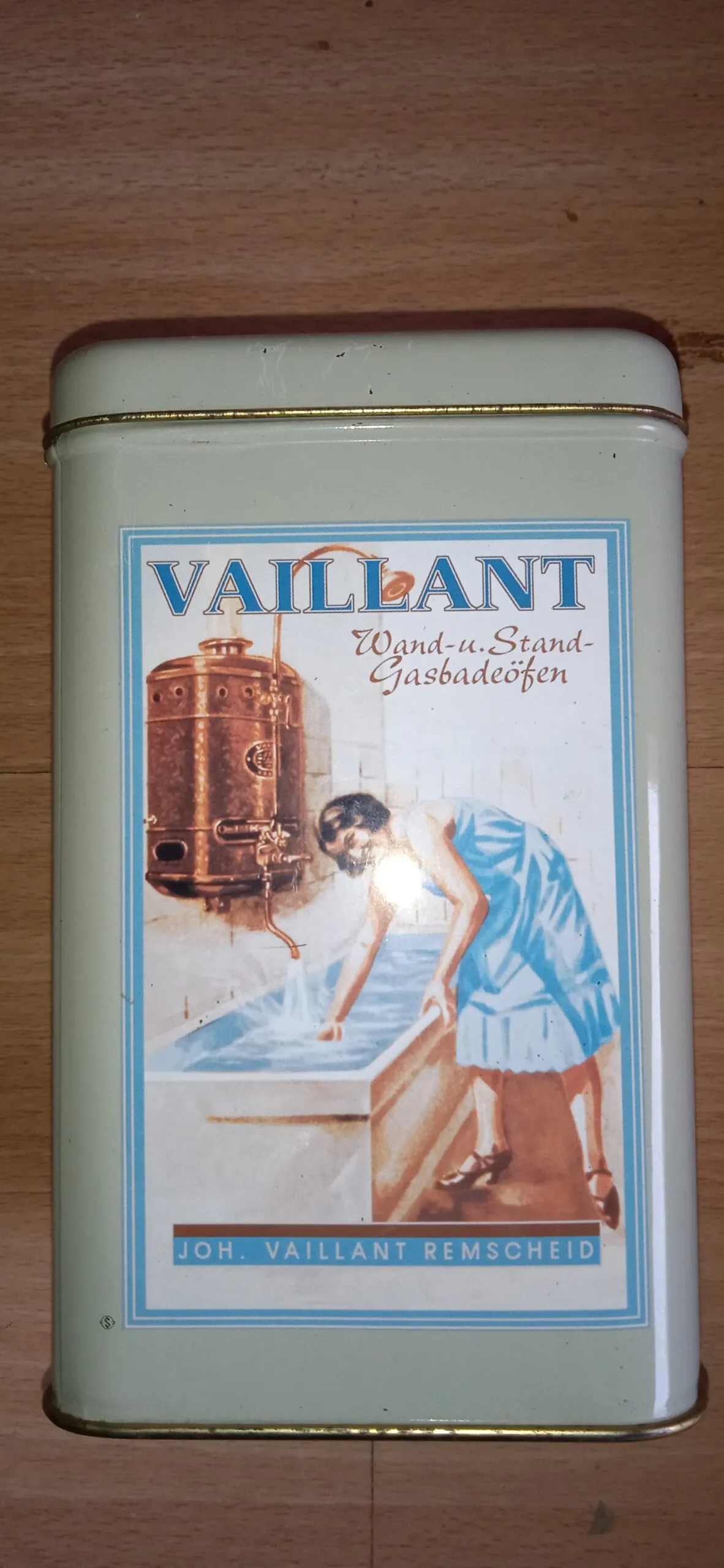 Vintage opbergblik Vaillant