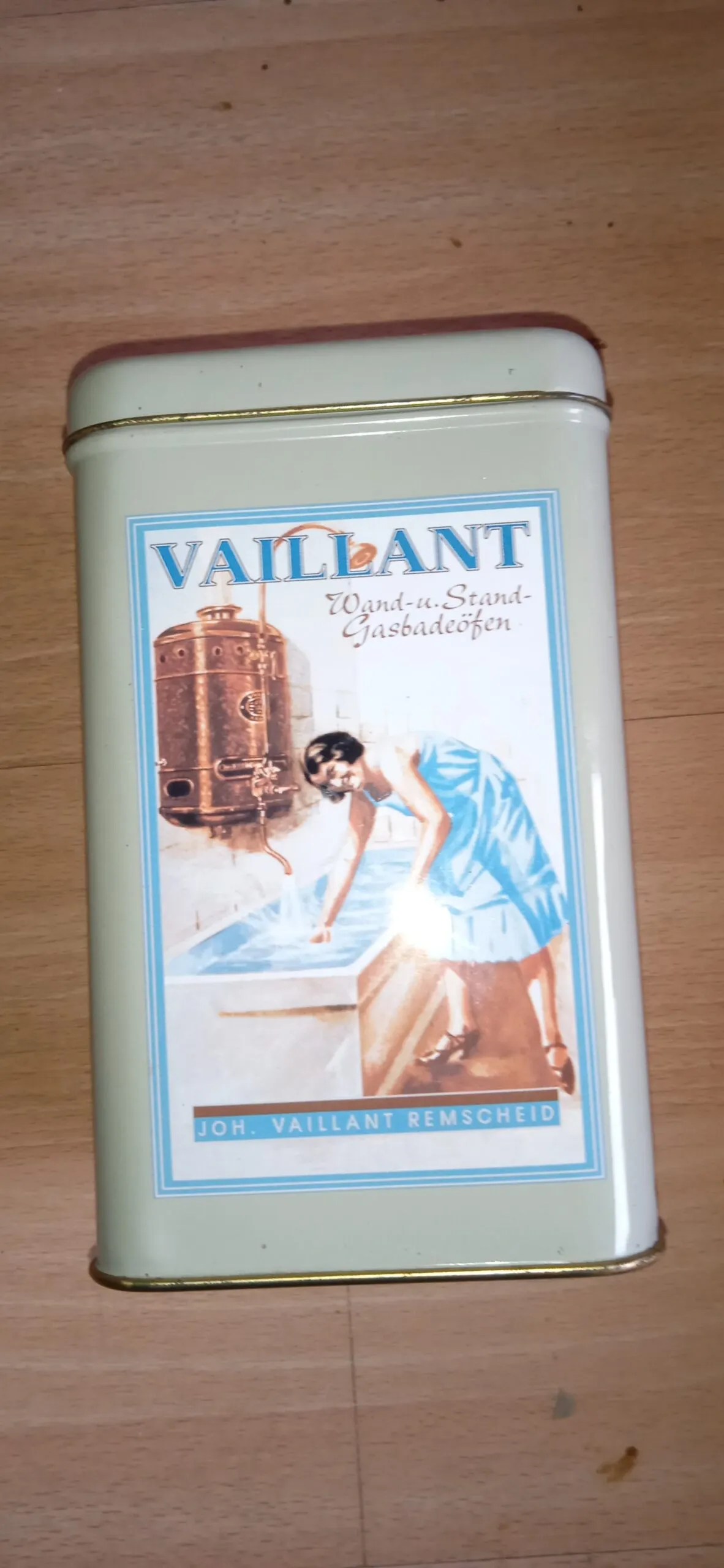 Vintage opbergblik Vaillant