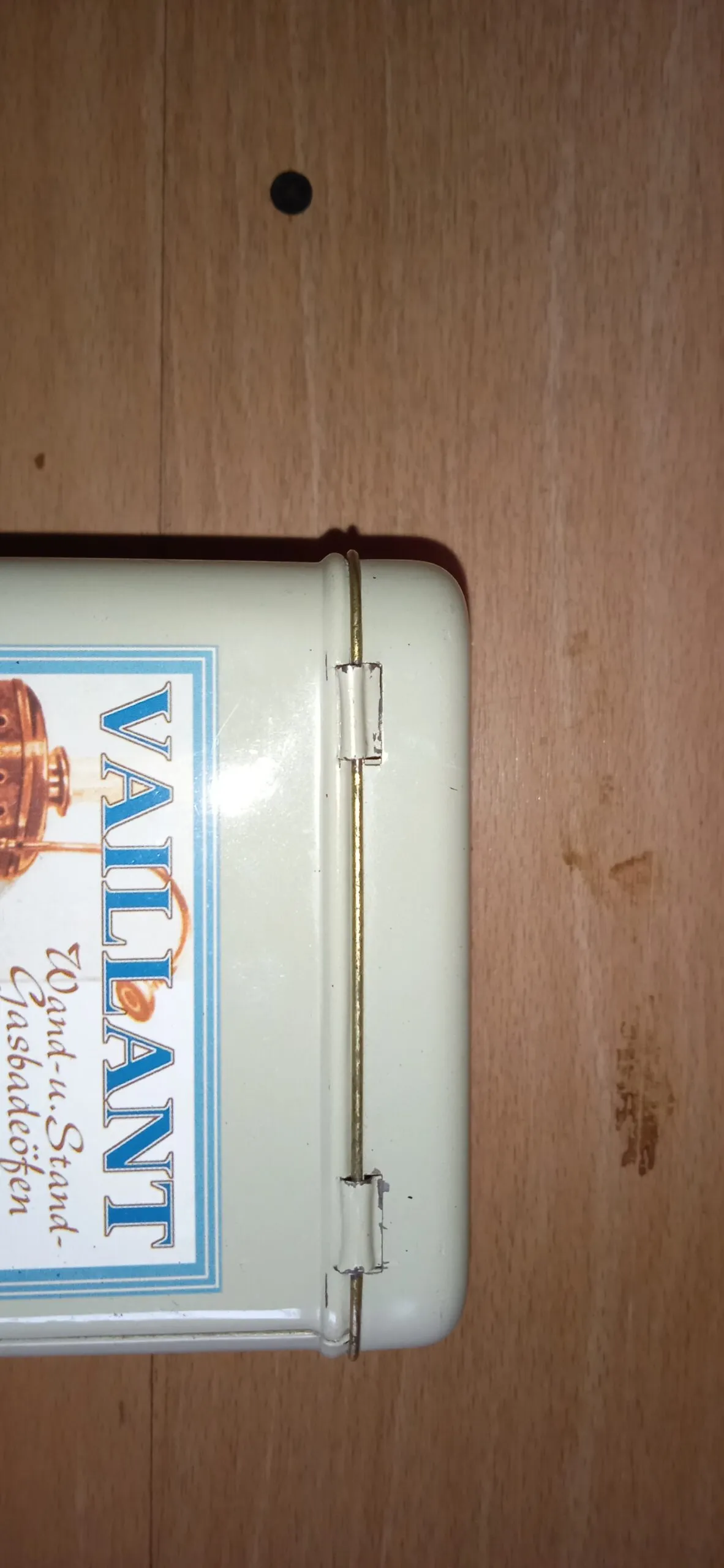 Vintage opbergblik Vaillant