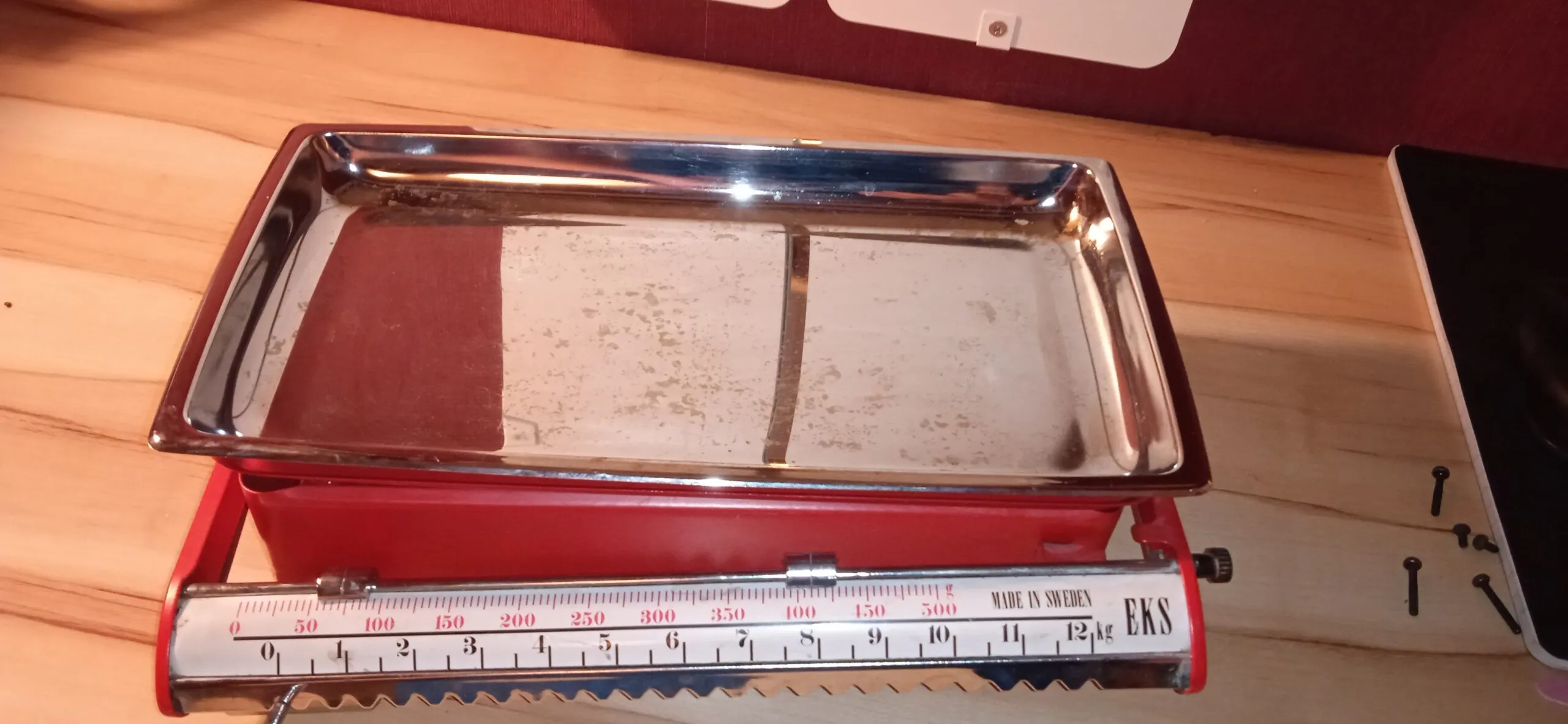 EKS vintage weegschaal 12 kg