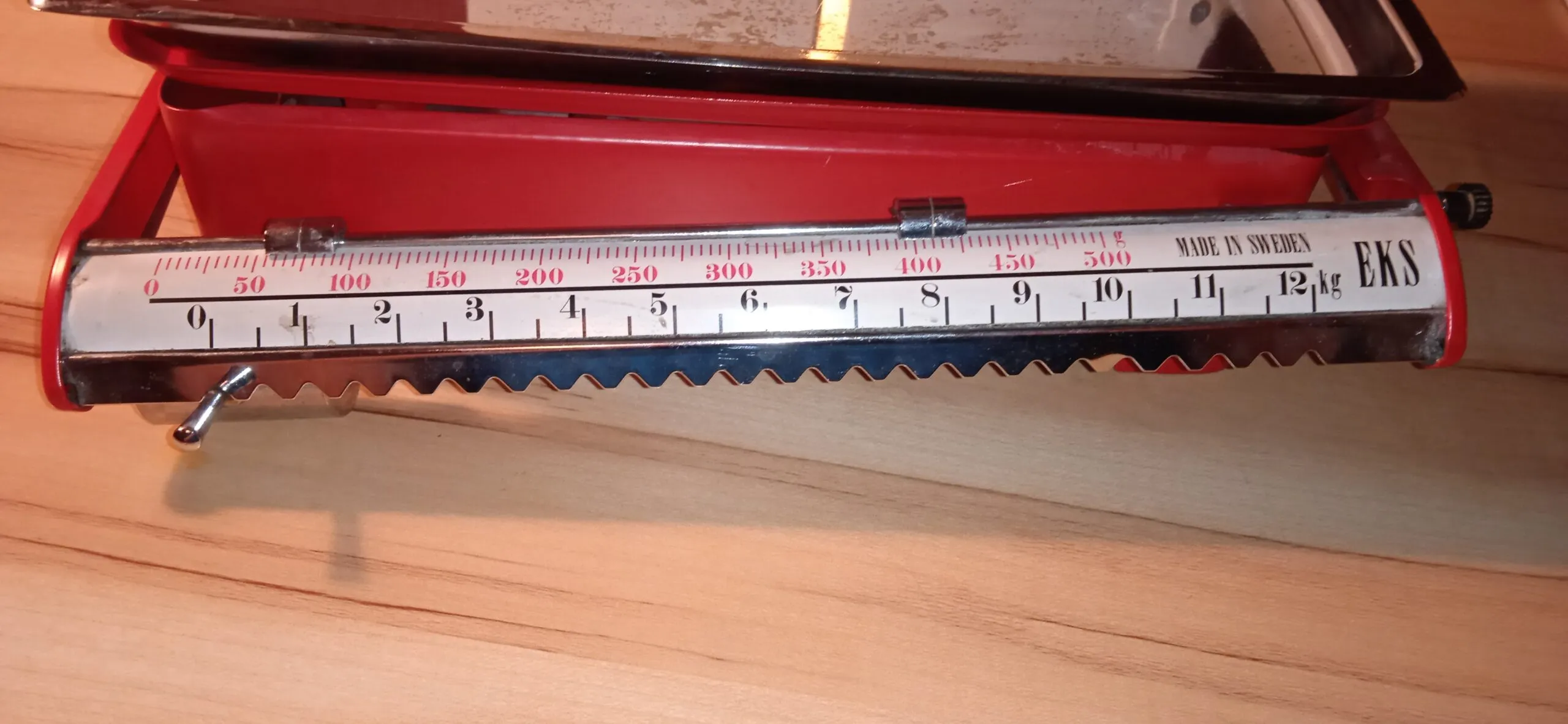 EKS vintage weegschaal 12 kg