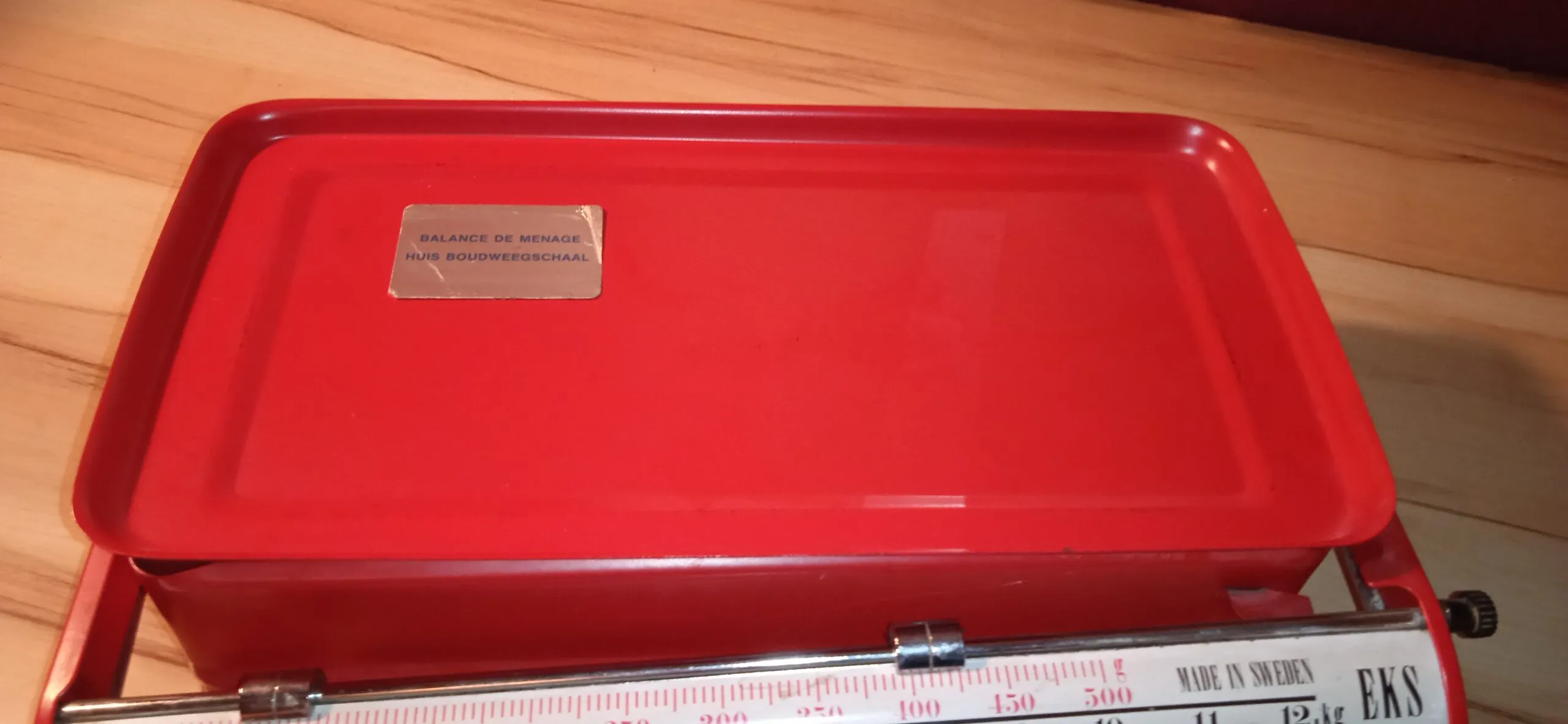 EKS vintage weegschaal 12 kg
