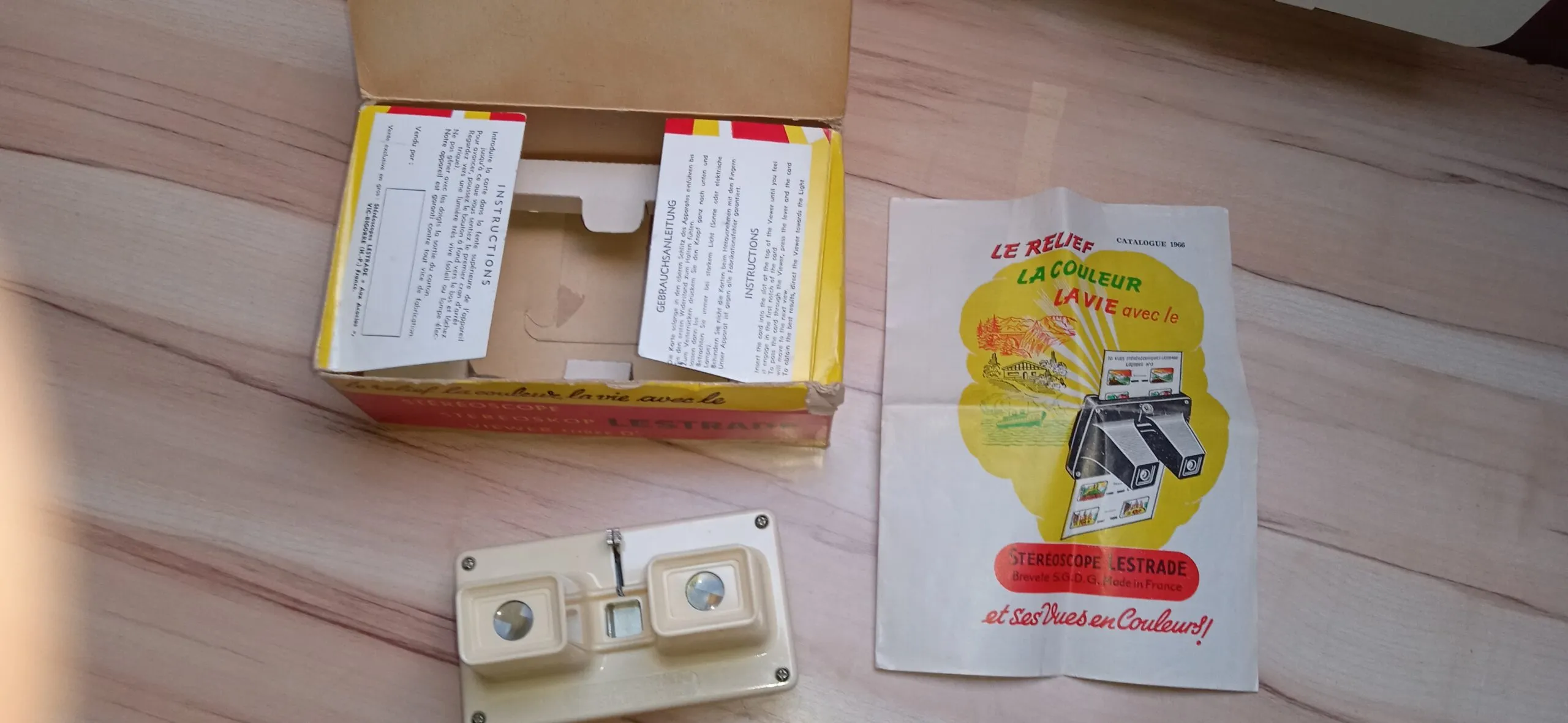 Stereoscoop Lestrade – 1960