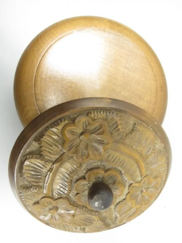 2 Houten opbergdozen