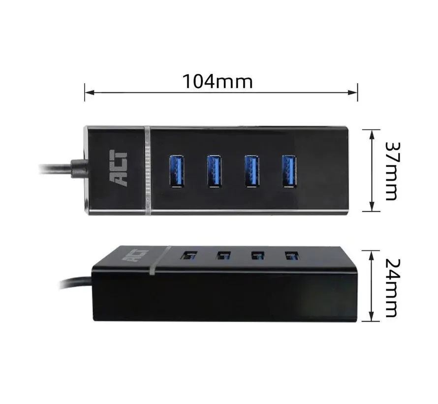 AC6415 interface hub USB 3.2 Gen 1 (3.1 Gen 1) Type-C 5000 M