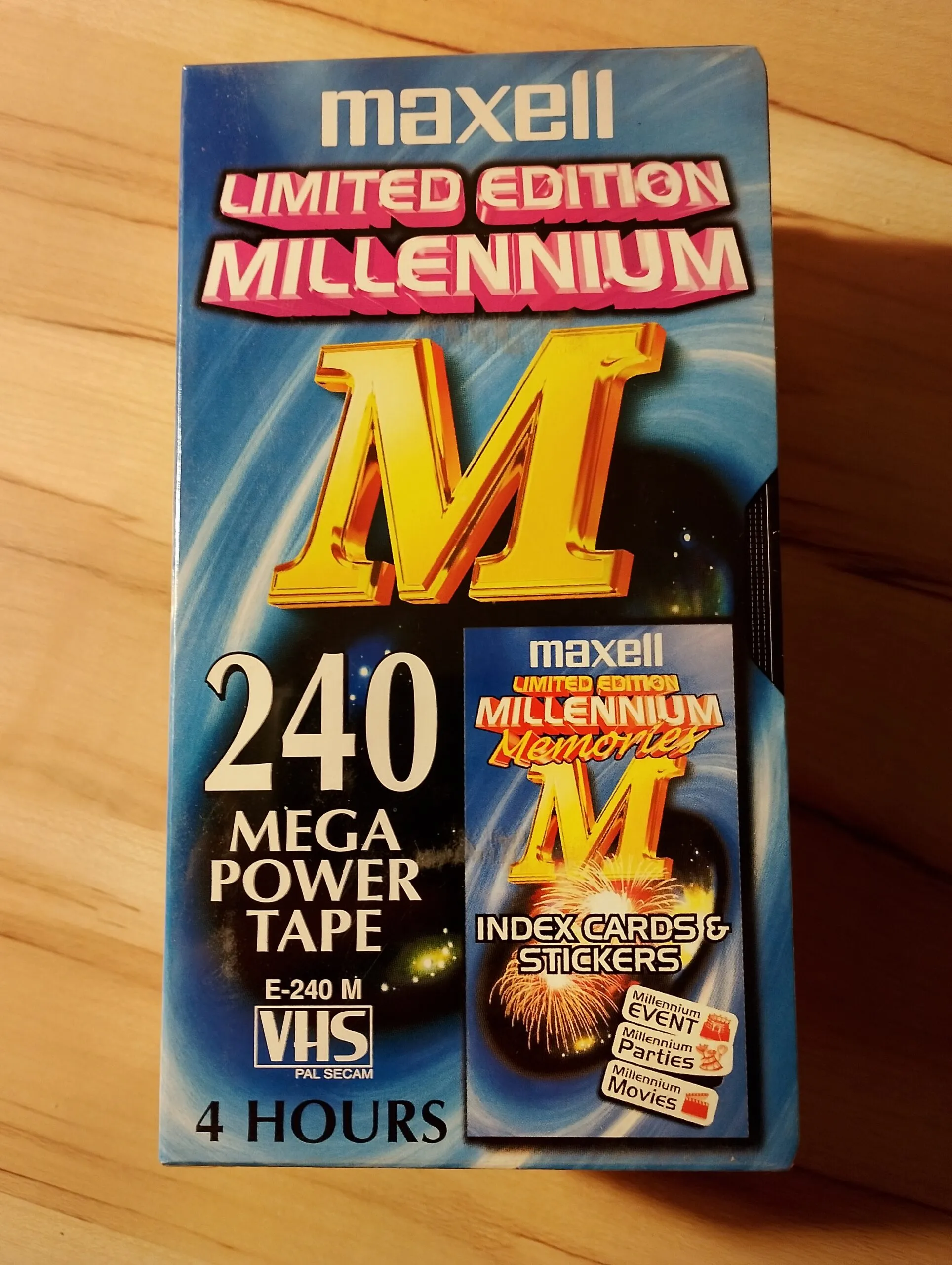 Maxell Mega Power Tapes 240 – VHS
