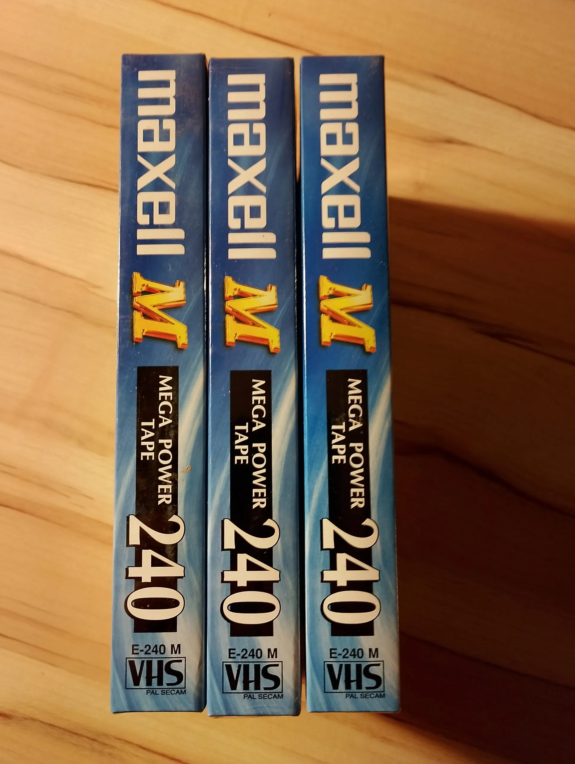 Maxell Mega Power Tapes 240 – VHS