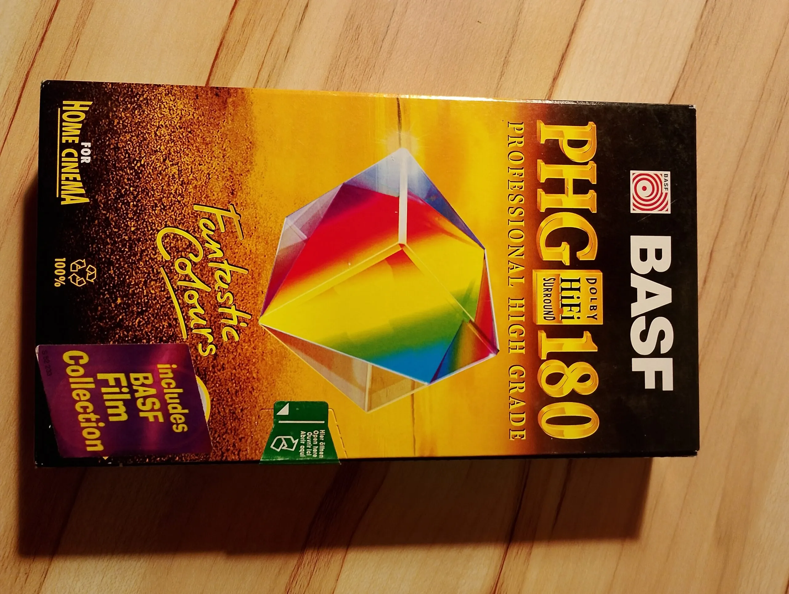 6 Basf / Emtec PHG 240 videocassette + 1 PHG180 – VHS