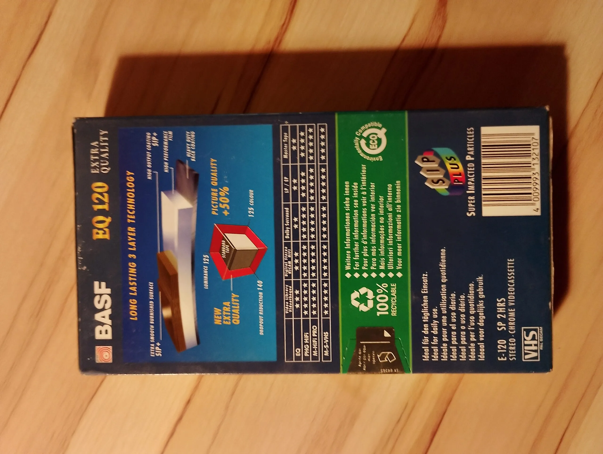 2 Basf EQ 120 + 1 Basf EQ 180 videocassettes – VHS