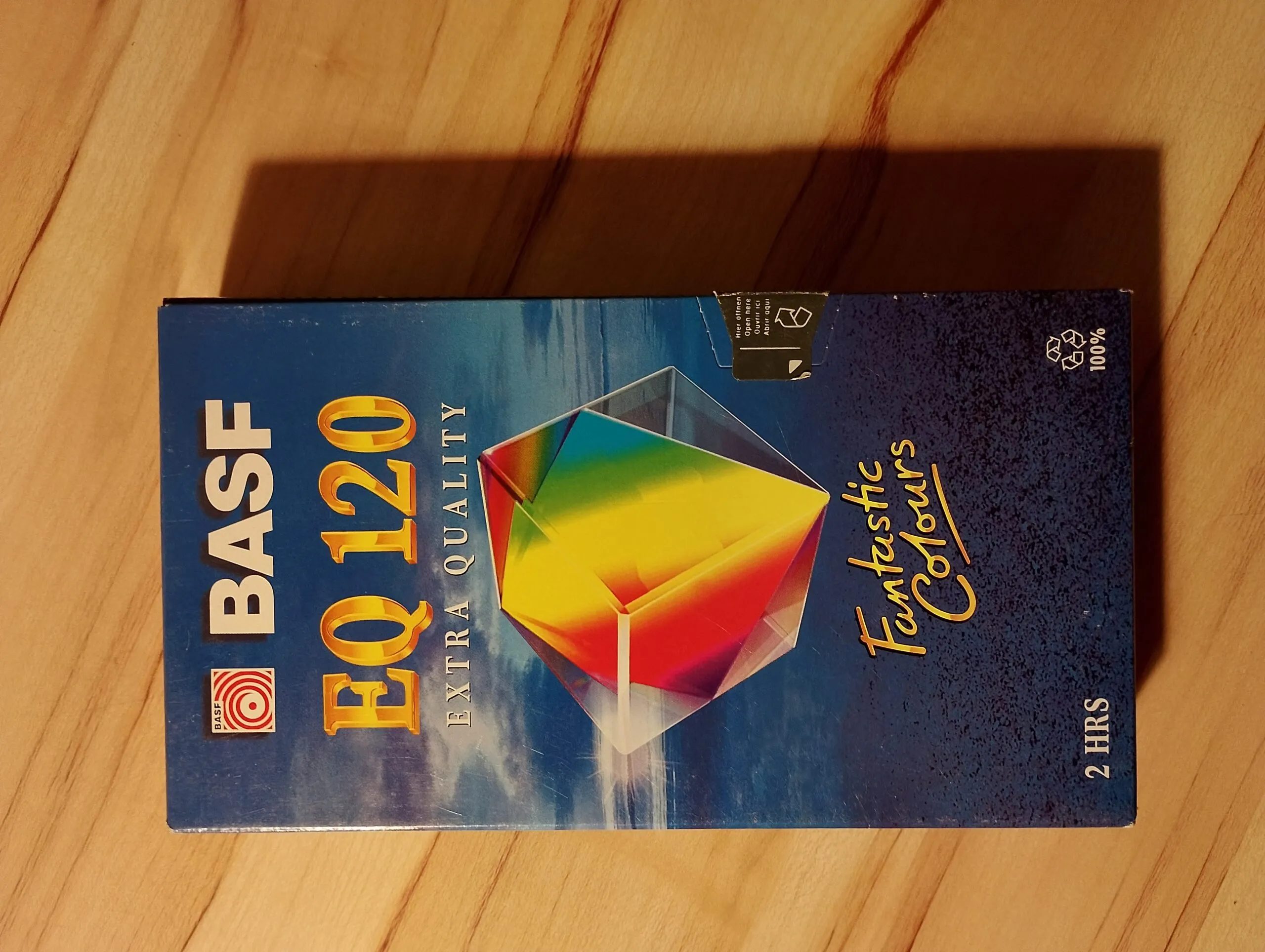 2 Basf EQ 120 + 1 Basf EQ 180 videocassettes – VHS