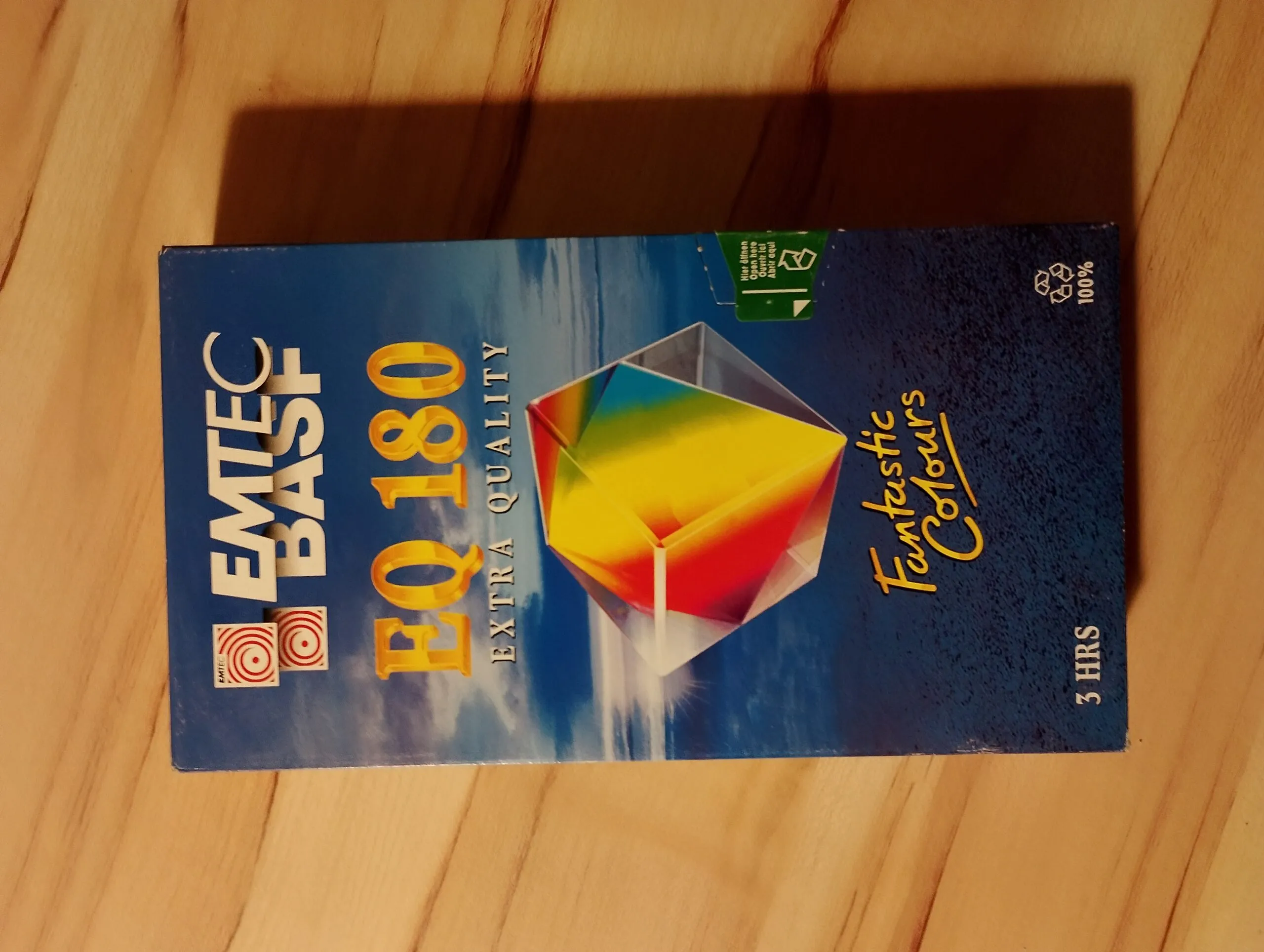 2 Basf EQ 120 + 1 Basf EQ 180 videocassettes – VHS