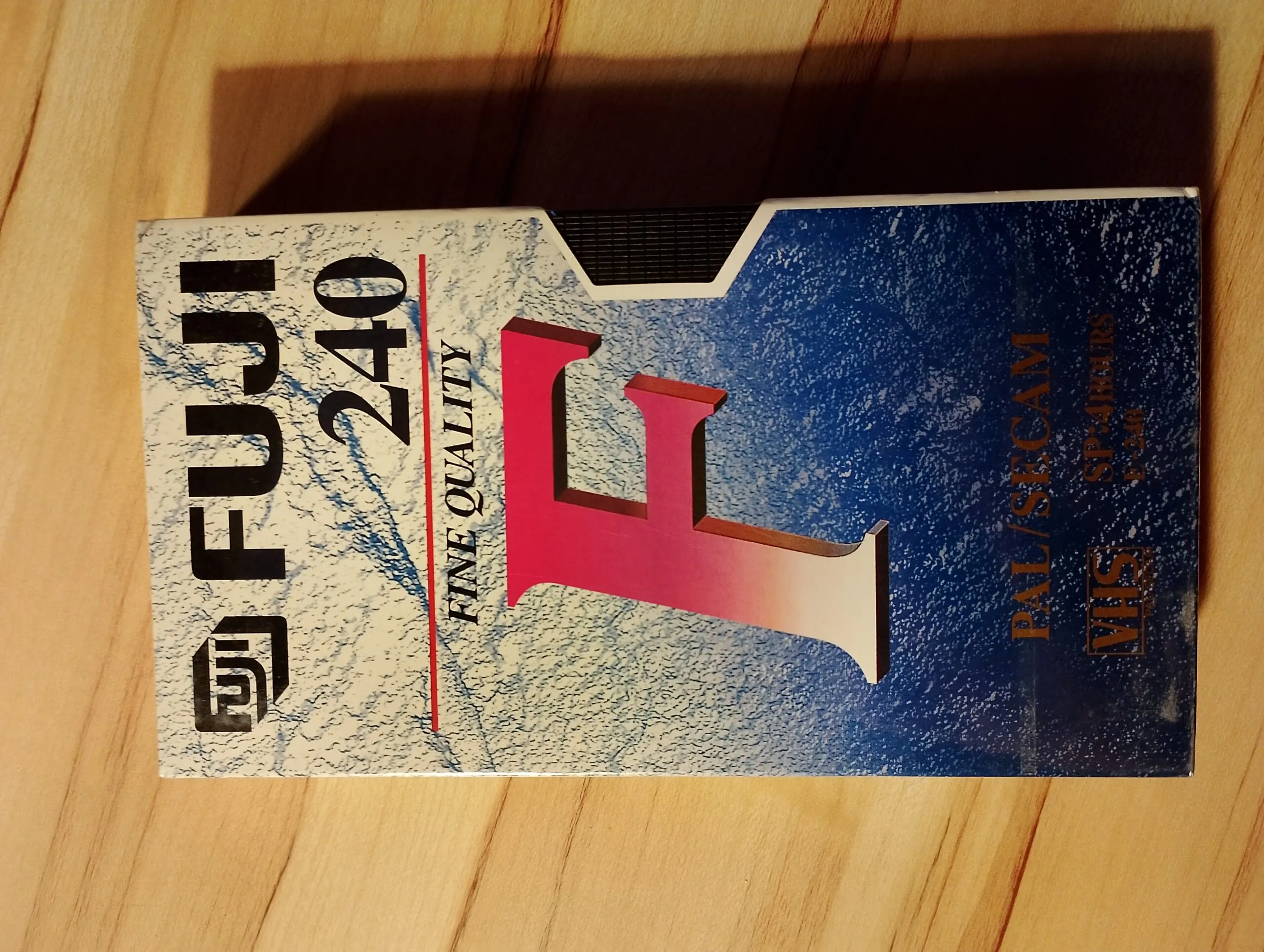 3 Fujifilm videocassettes – VHS