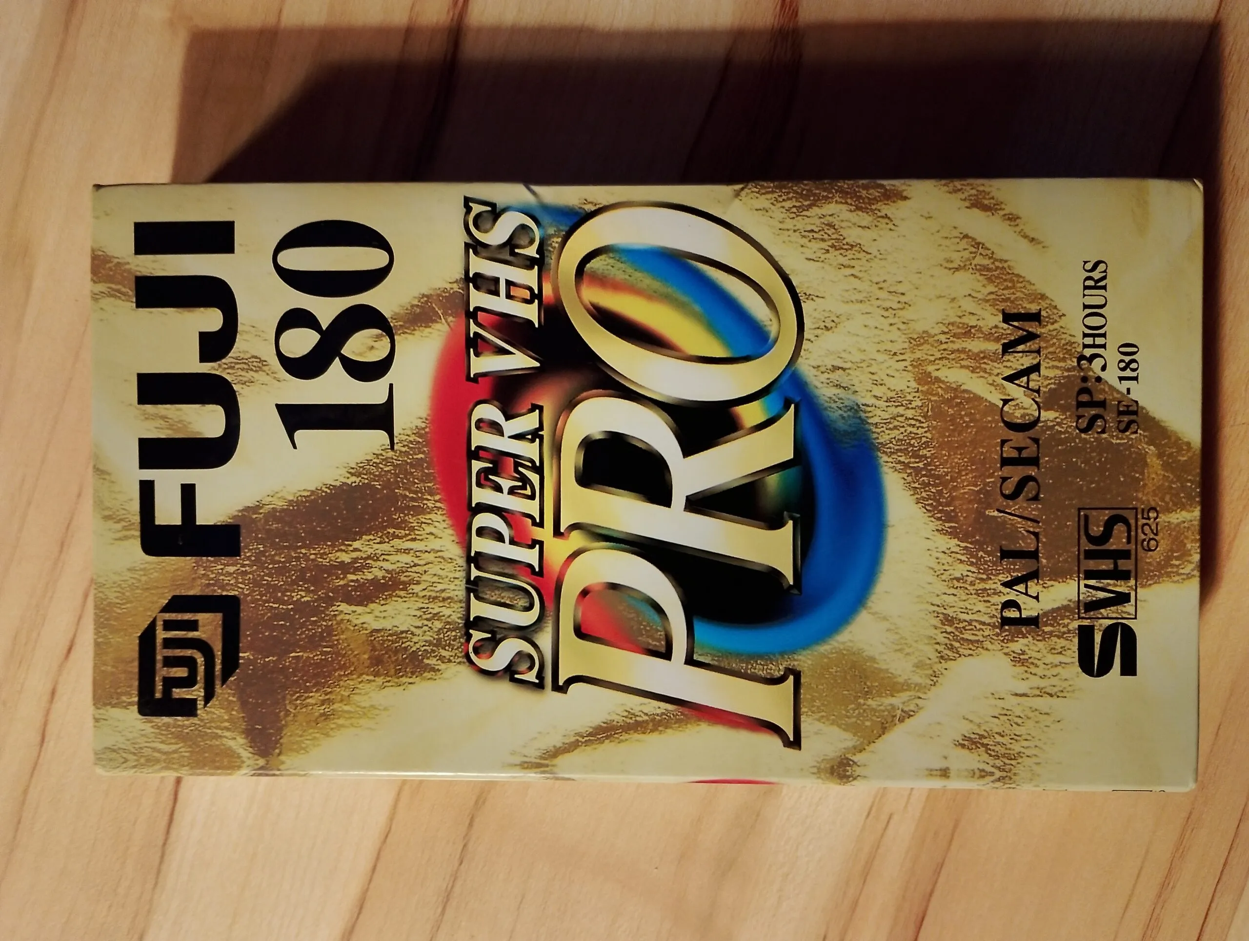 3 Fujifilm videocassettes – VHS