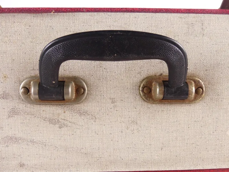 Vintage platenkoffertje