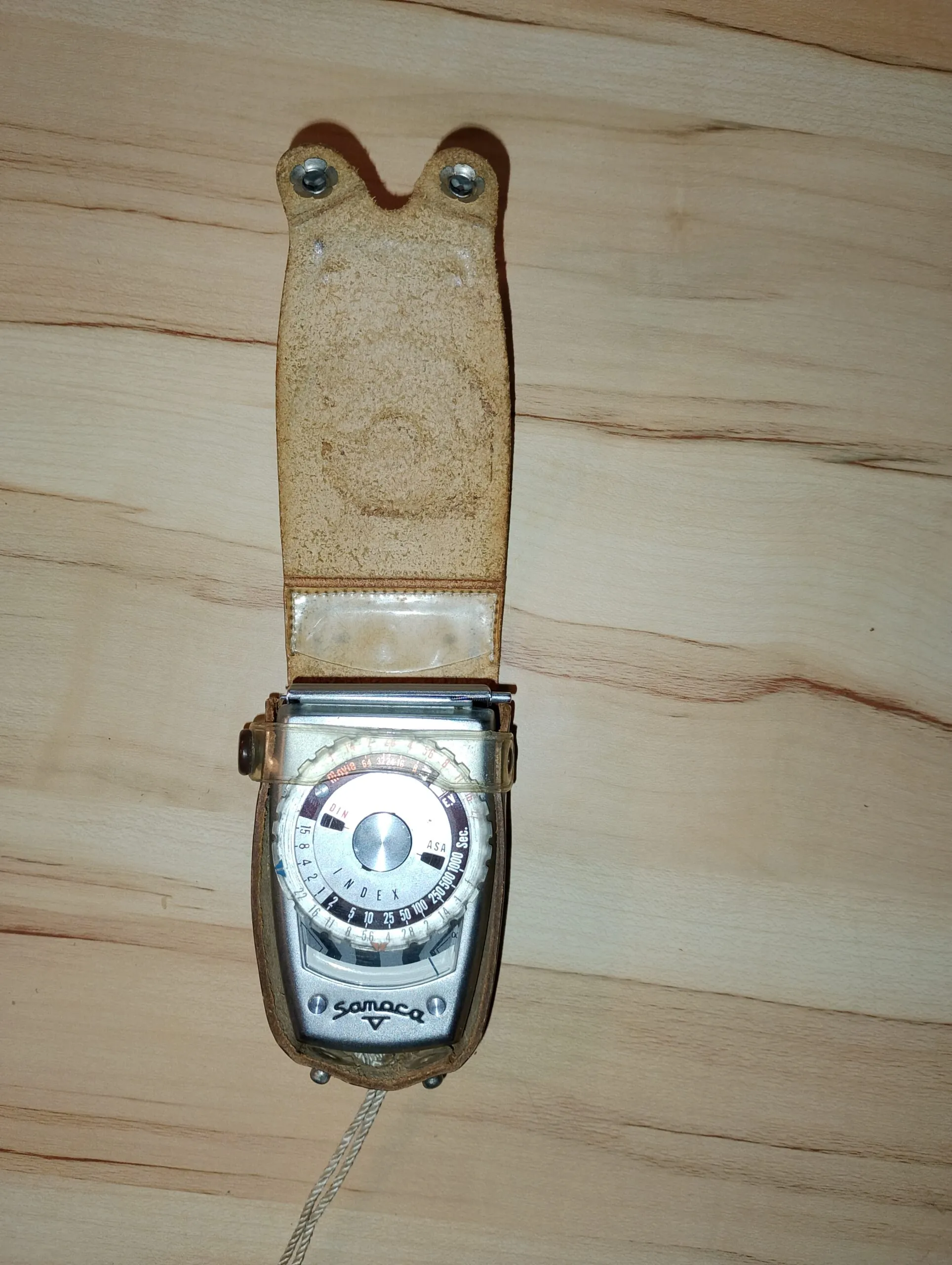 Samoca V lichtmeter + etui